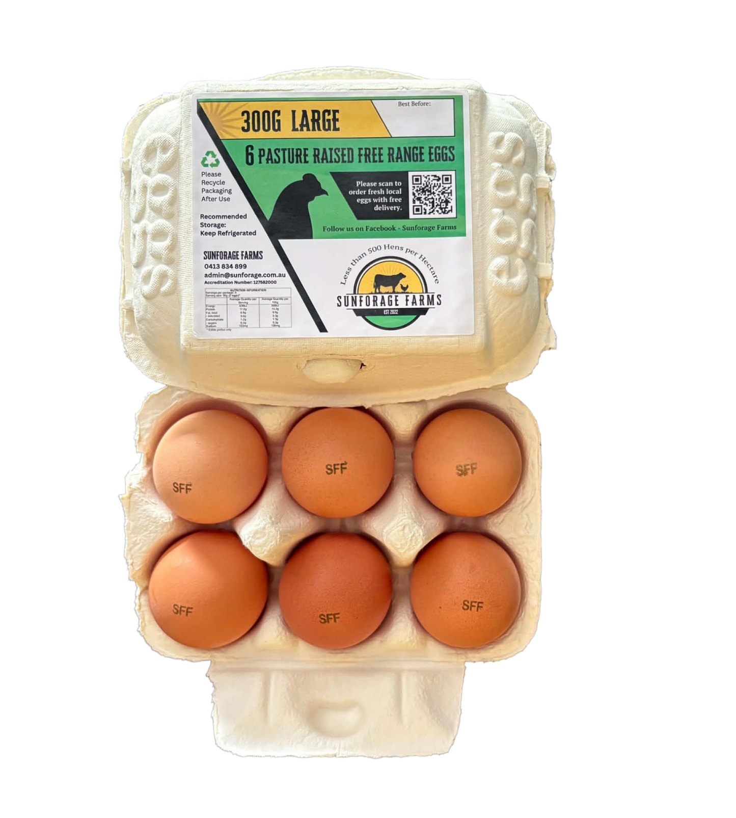Eggs - local pasture raised free range
