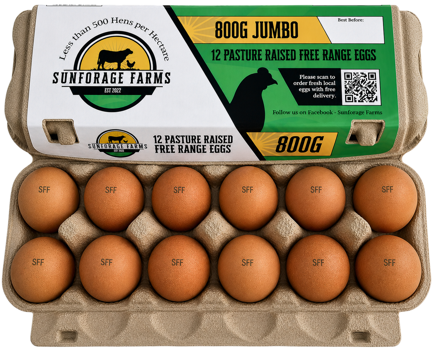 Eggs - local pasture raised free range