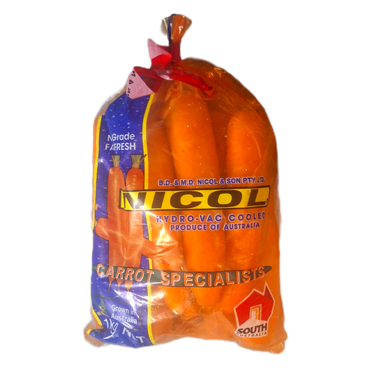 Carrots 1kg Bag